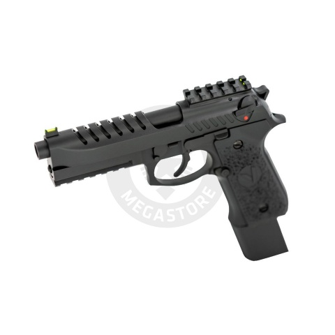 Vorsk Airsoft Tactical VM9 Gas Blowback Pistol - Black
